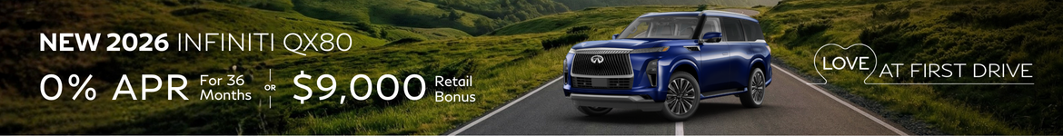 New 2026 INFINITI QX80
