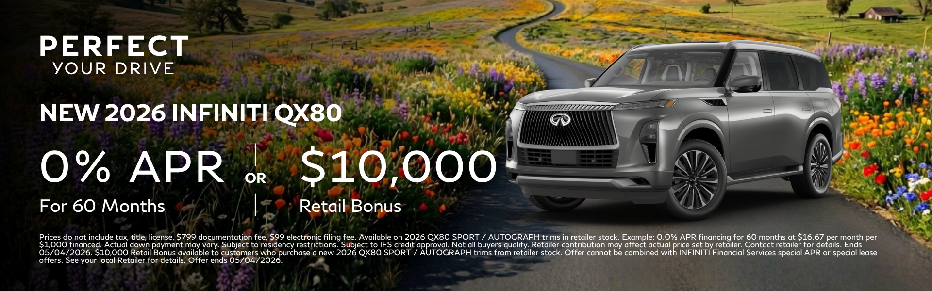 New 2026 INFINITI QX80