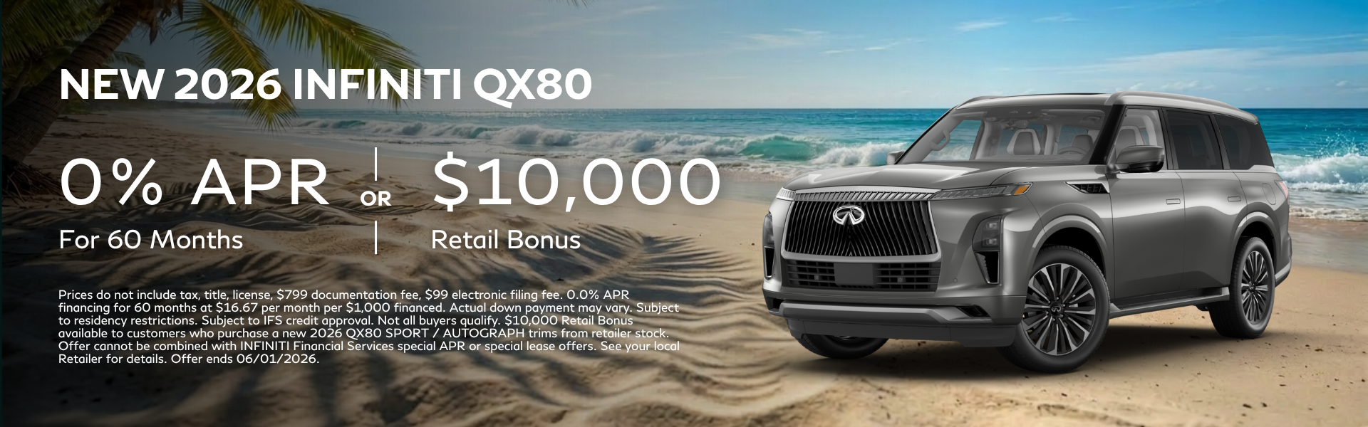 New 2026 INFINITI QX80