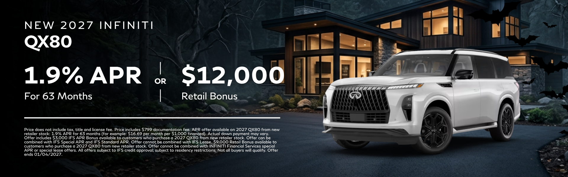 New 2026 INFINITI QX80