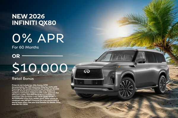 New 2026 INFINITI QX80