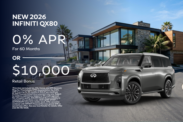New 2026 INFINITI QX80