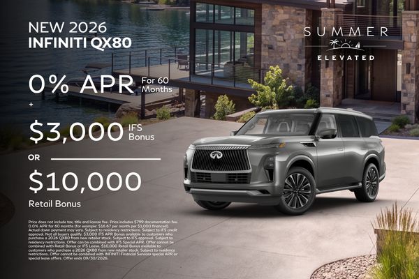 New 2026 INFINITI QX80