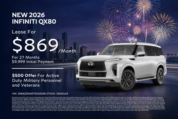 New 2026 INFINITI QX80