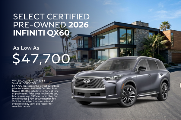 Pre-Owned 2026 INFINITI QX60 