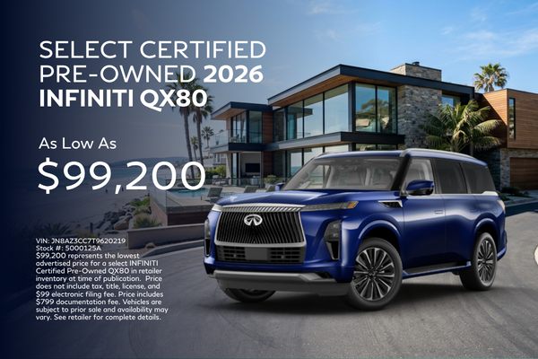 Pre-Owned 2026 INFINITI QX80
