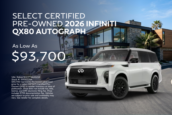 Pre-Owned 2026 INFINITI QX80
