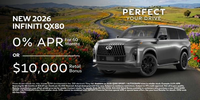 New 2026 INFINITI QX80