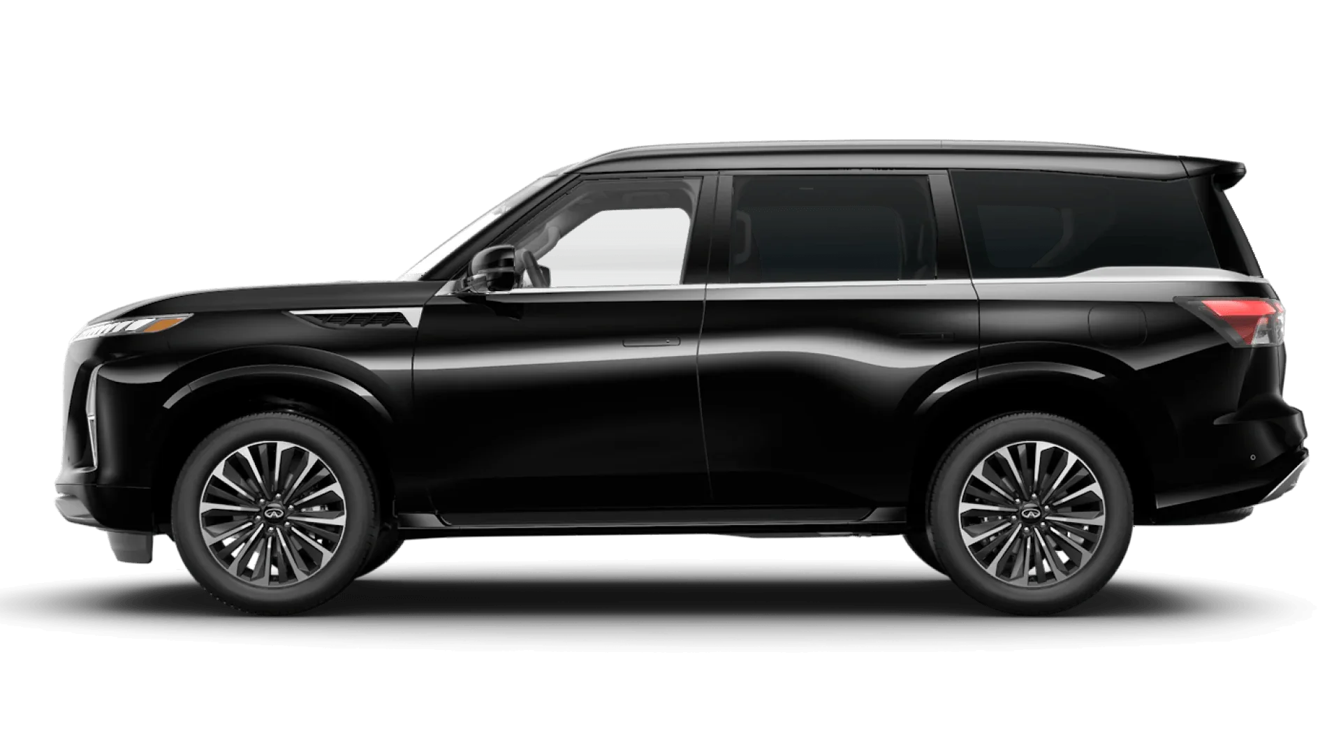 2026 INFINITI QX80 LUXE trim in Black Obsidian